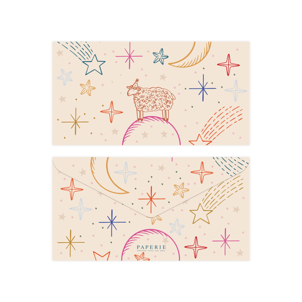 Конверт для денег "Барашек"