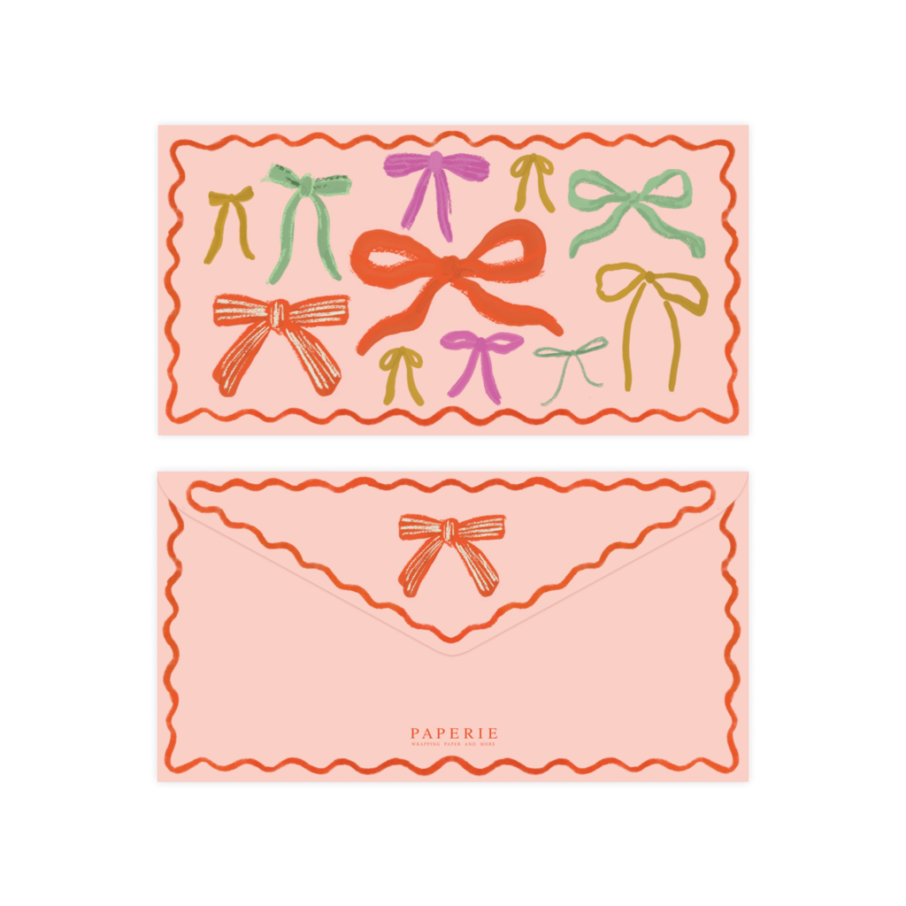 Конверт для денег "Бантики"