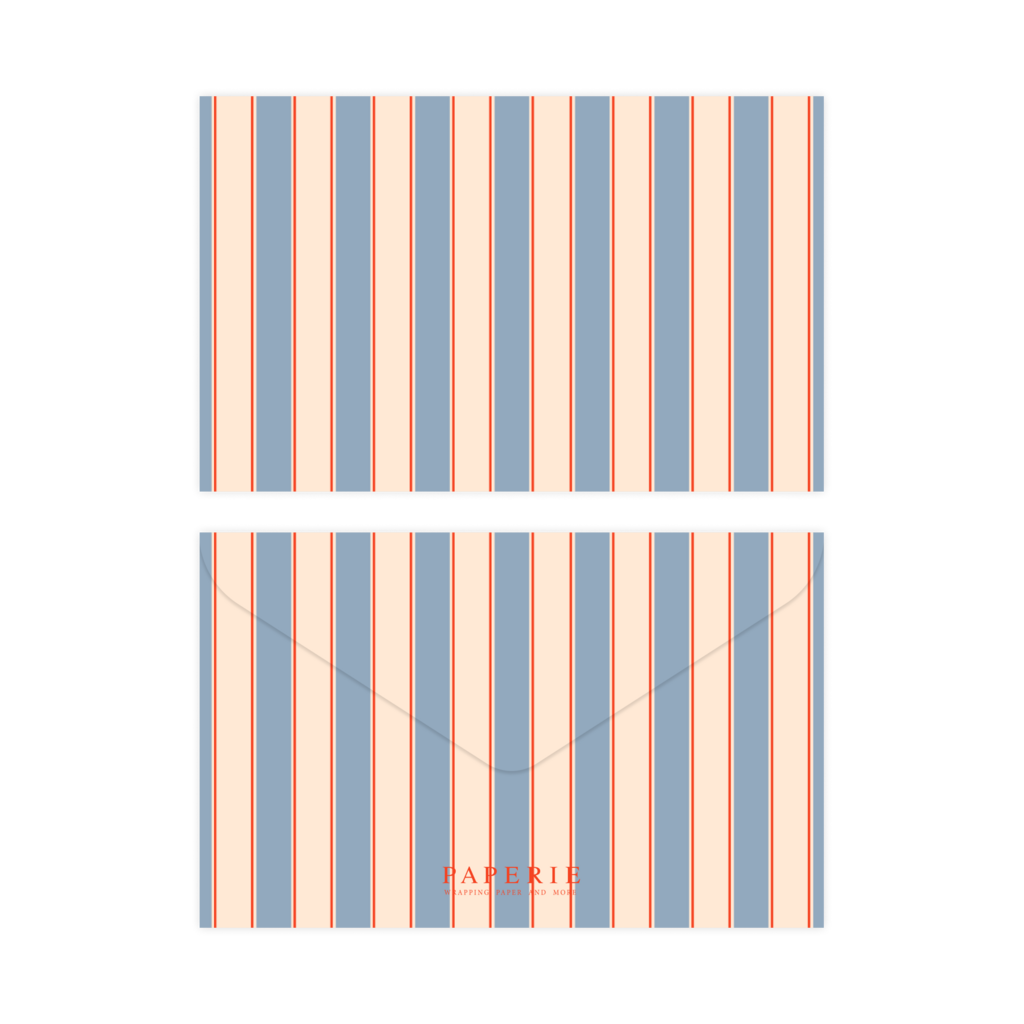 Конверт для подарочной карты "Полоска" (blue)