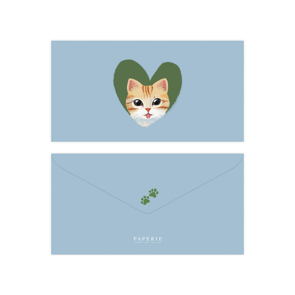 Конверт для денег "Котик"