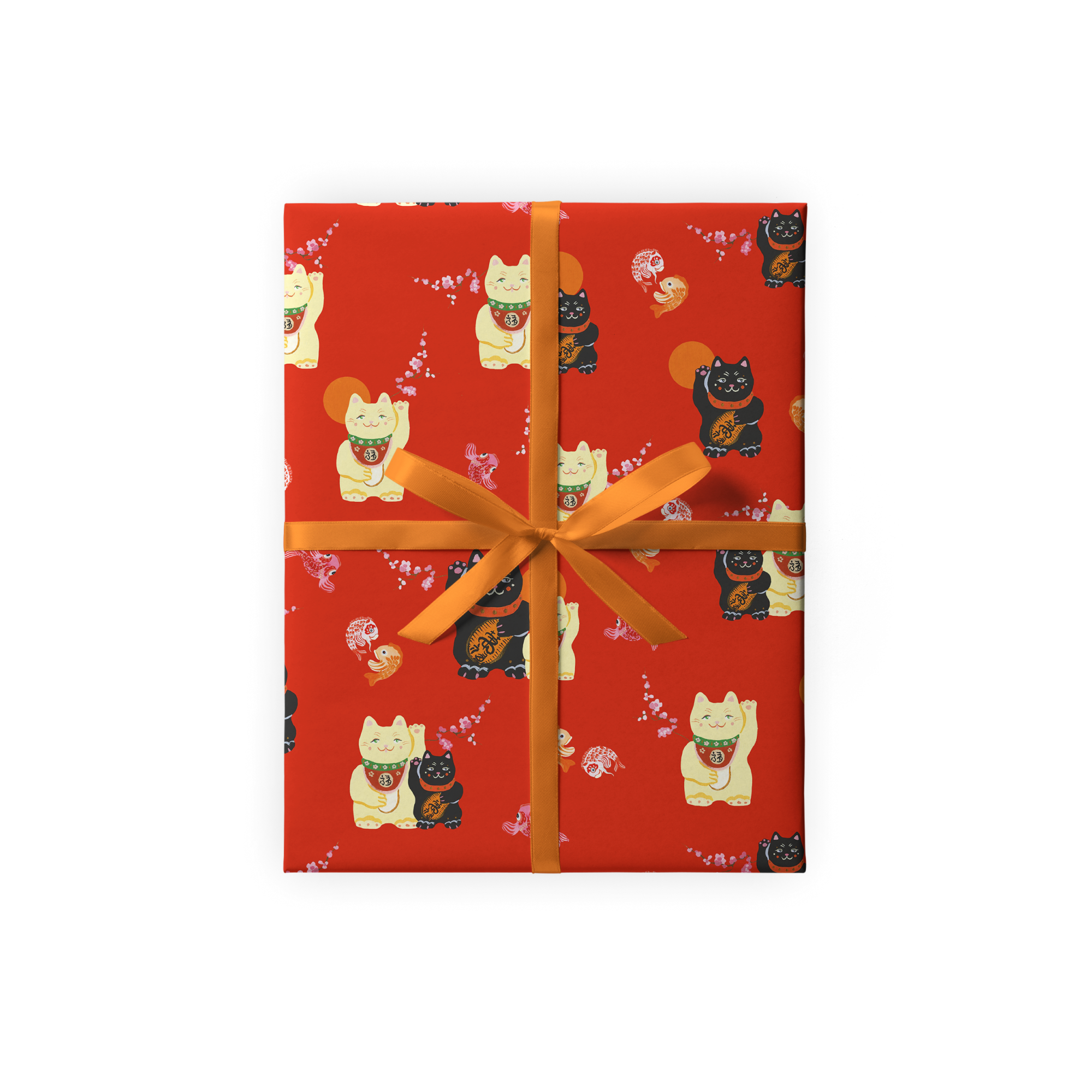 Упаковочная бумага "Манэки-нэко"