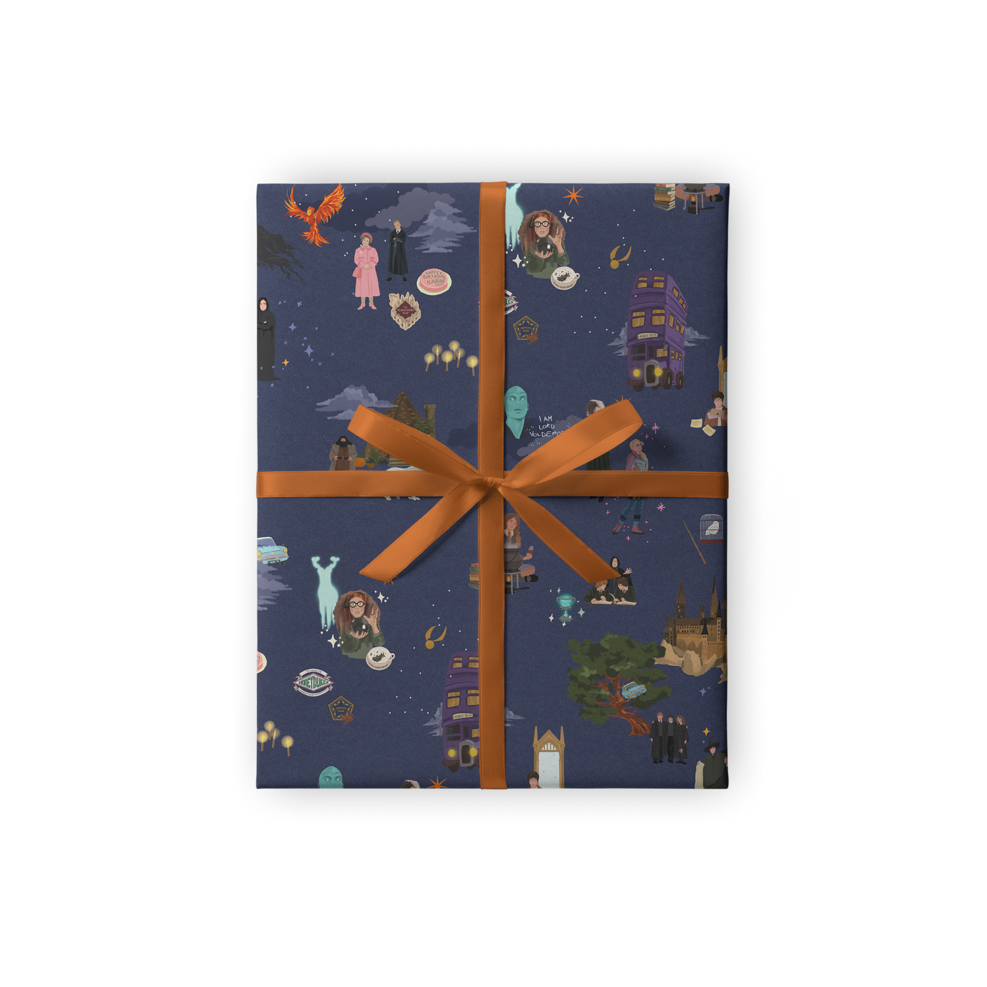 Упаковочная бумага "Гарри Поттер"