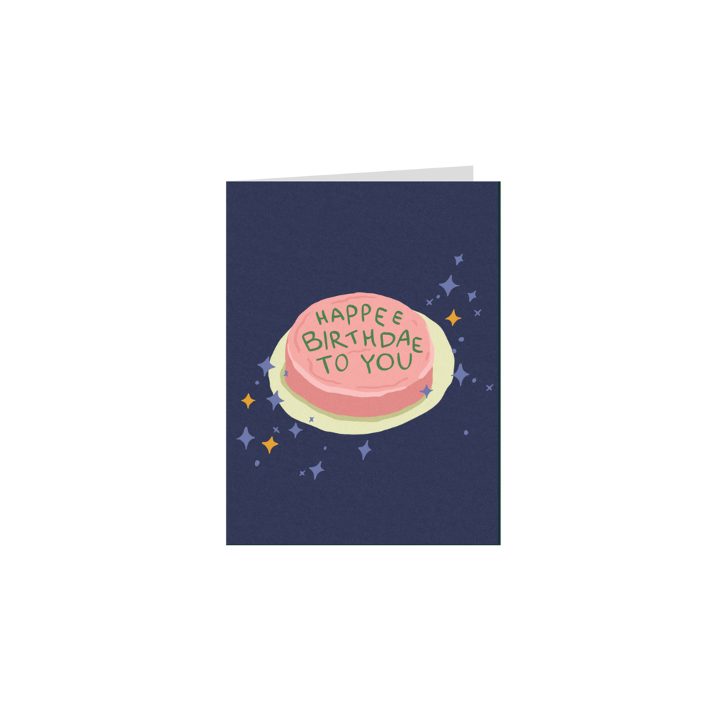 Открытка "Магический торт" раскладная