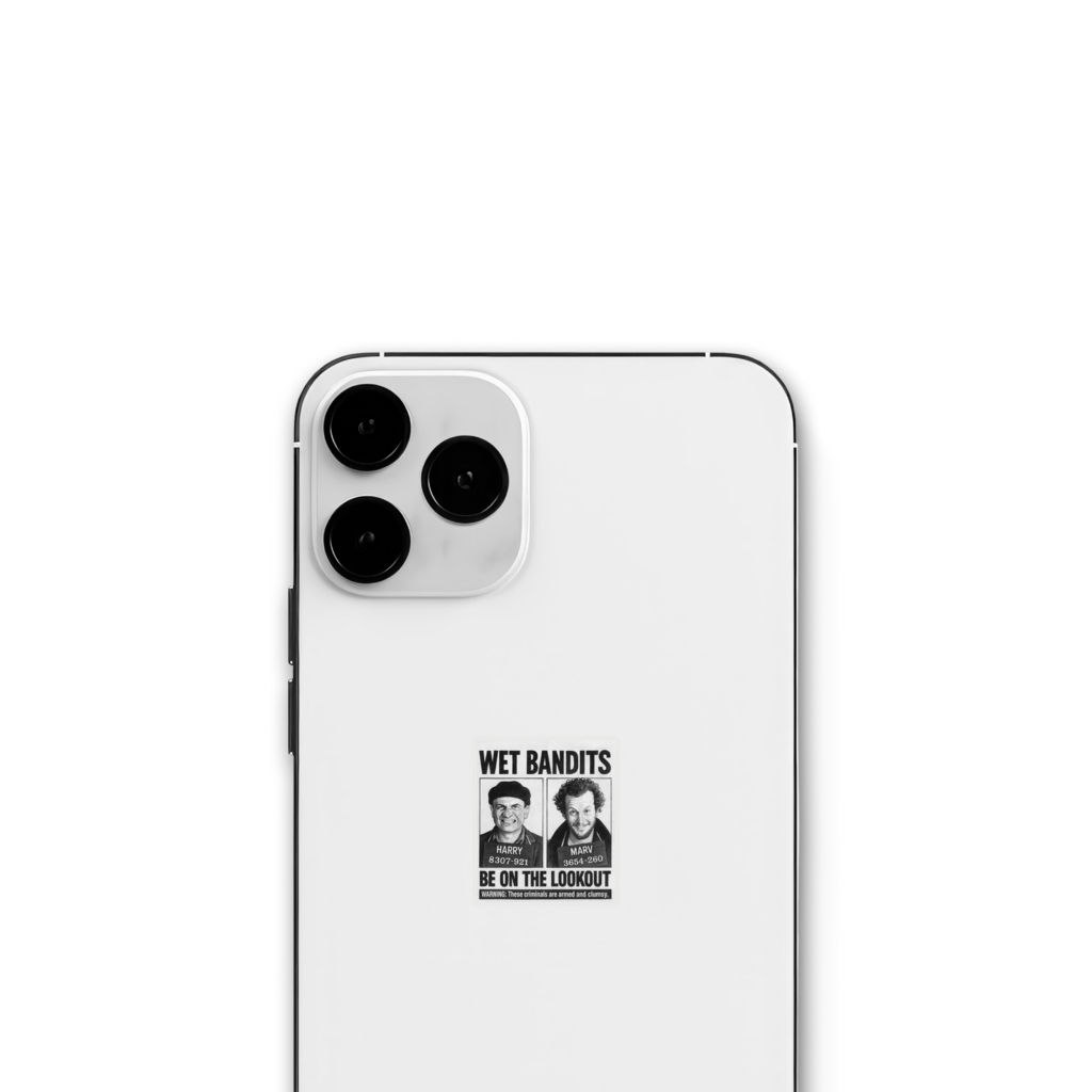 Стикер "Мокрые бандиты!"