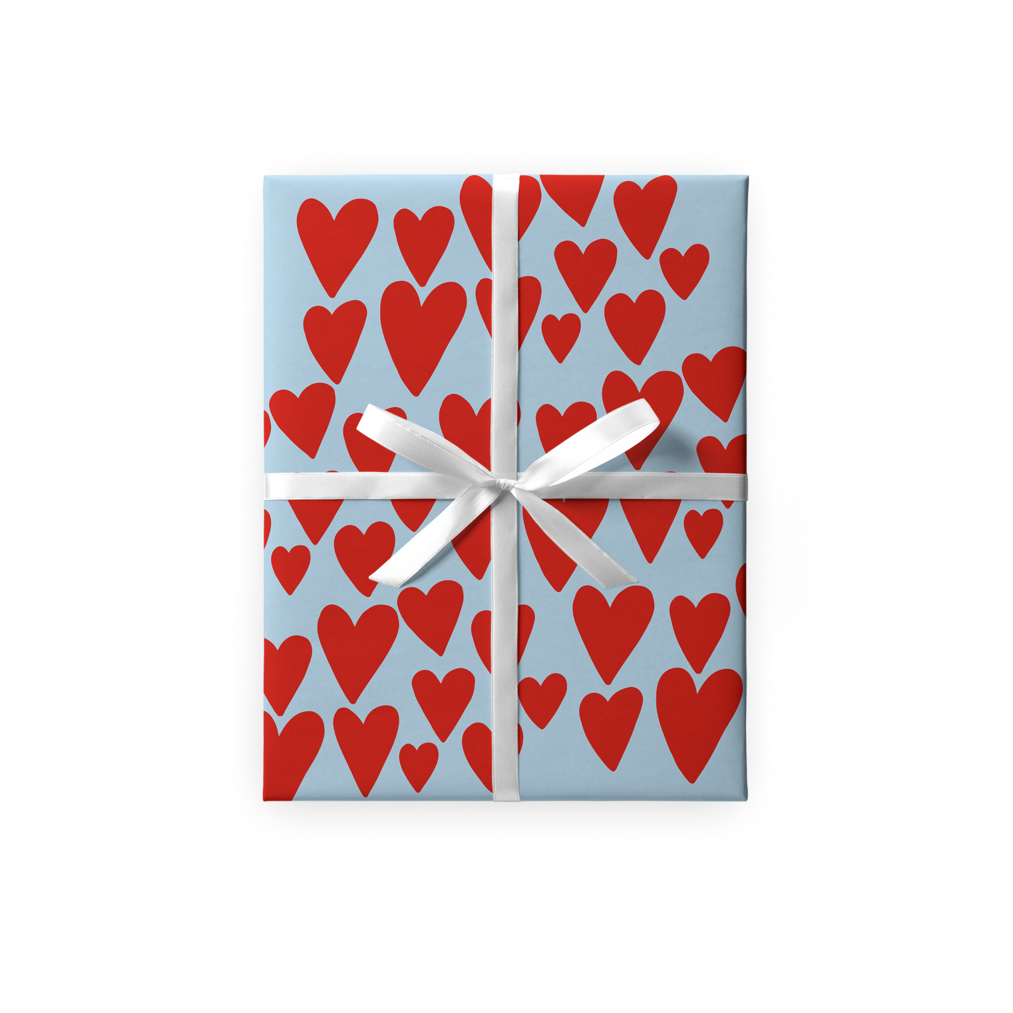 Упаковочная бумага "Hearts"