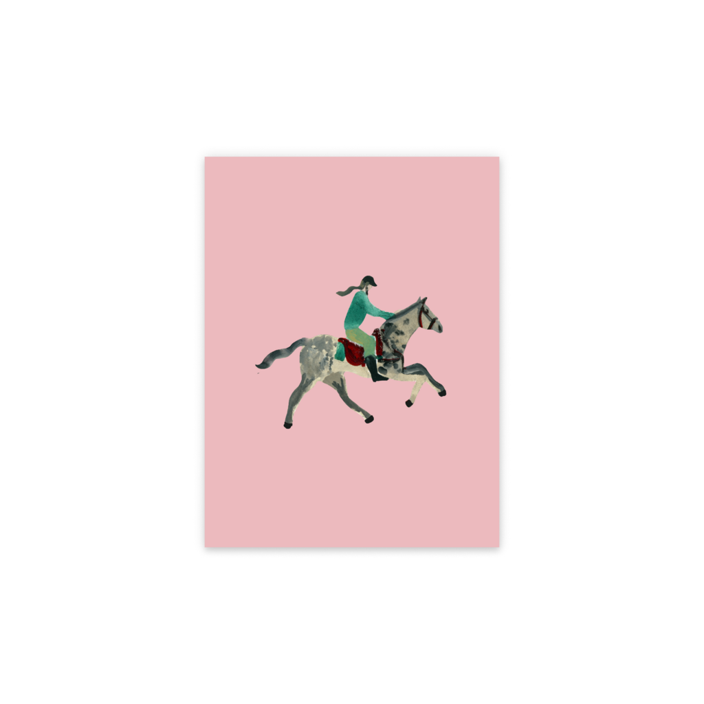 Открытка "Наездница"