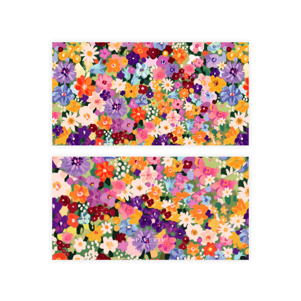 Конверт для денег "Полевой букет"