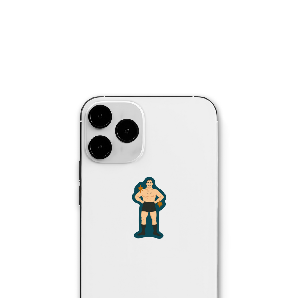 Стикер "Силач"