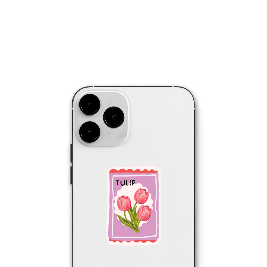 Стикер "Тюльпан"