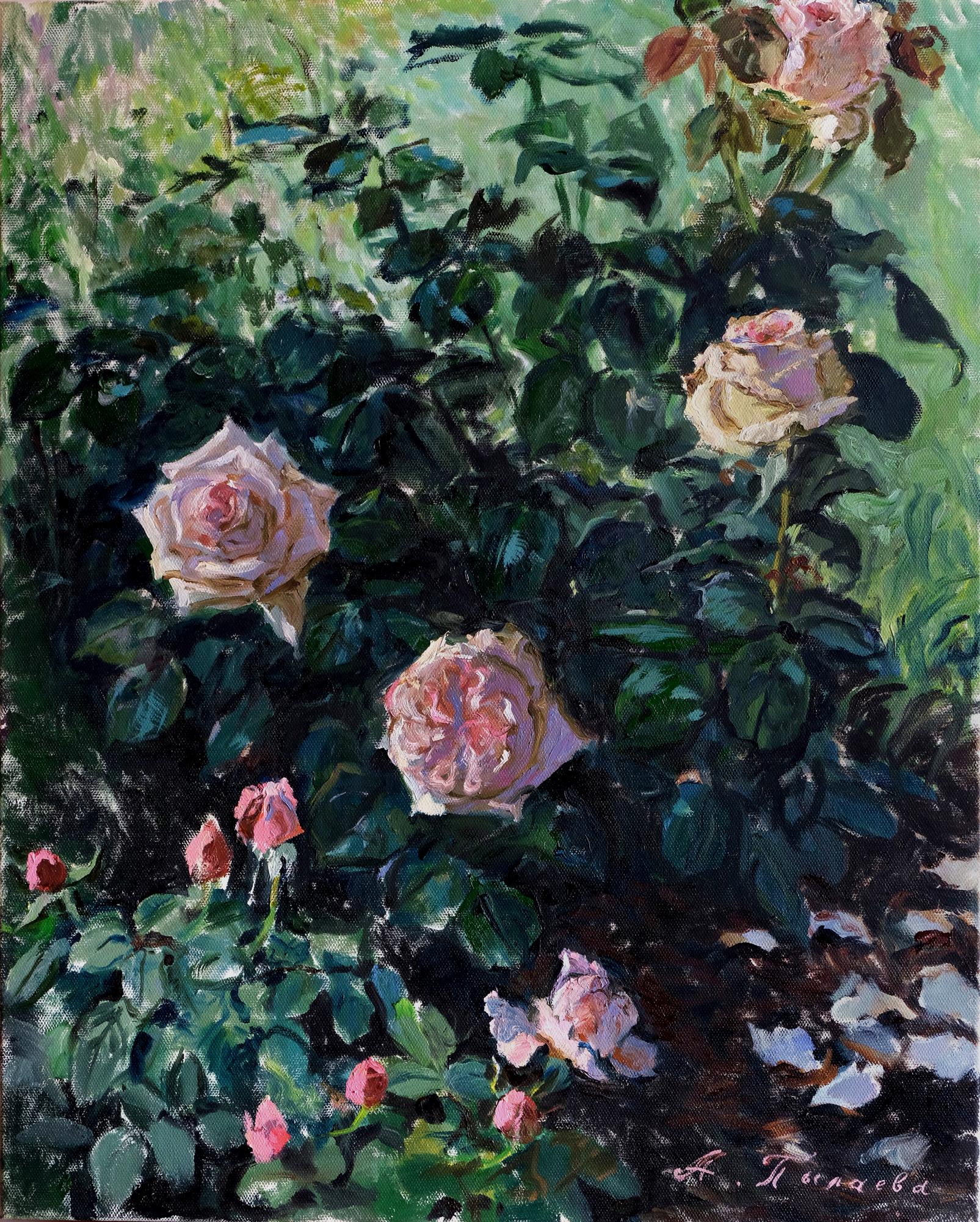 Этюд с розами