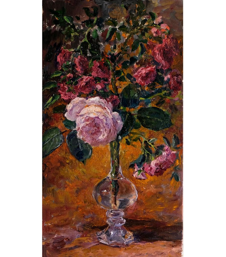 ностальгический этюд с розами