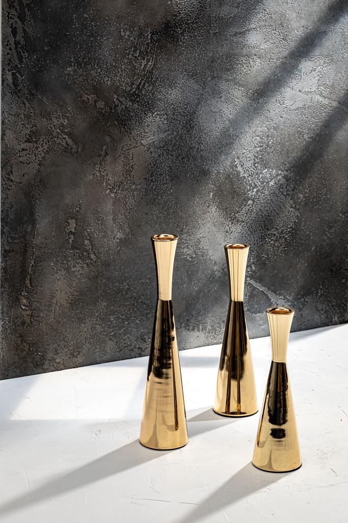 Набор Подсвечников Вива - Золото