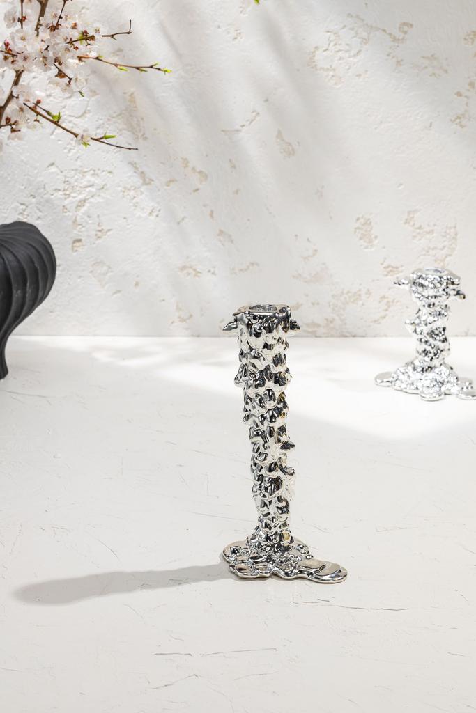 Подсвечник Сандал-Серебро