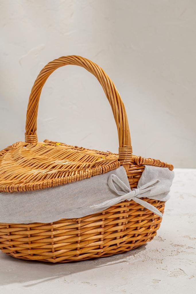 Корзинка для пикника-Коричневая