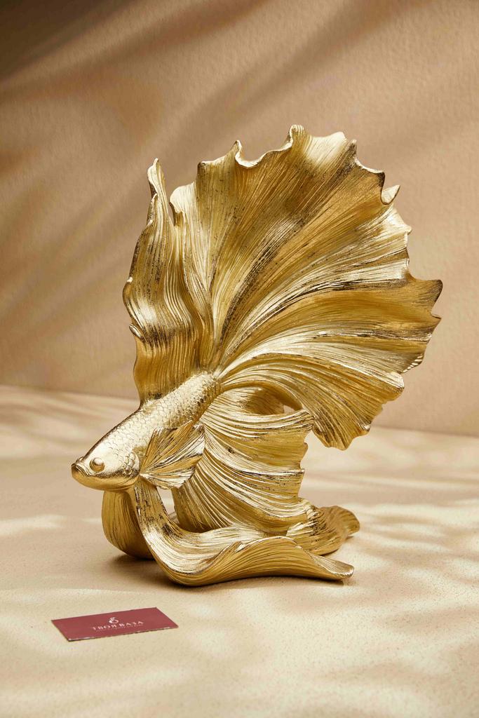 Настольный декор Золотая рыбка