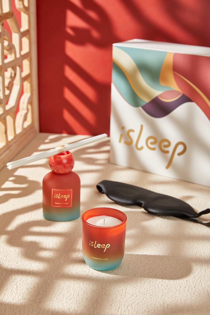 Набор Isleep (Аромадиффузор + Арома свеча)  - Matisse's Bouquet