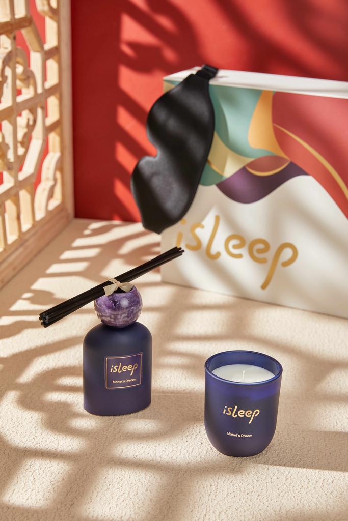 Набор Isleep (Аромадиффузор + Арома свеча) - Monet's Dream