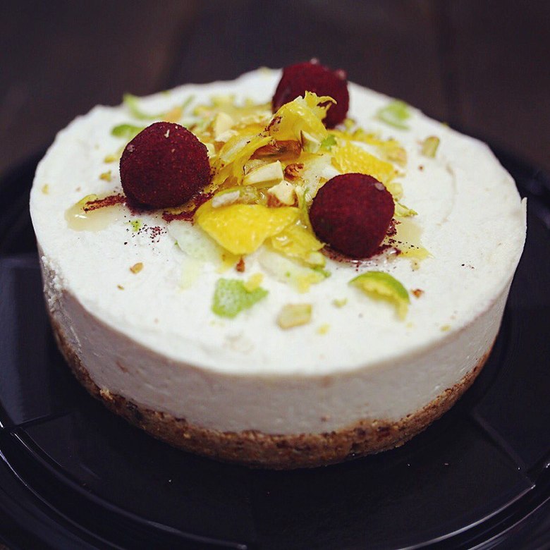 Кокосово-лимонный rawcake