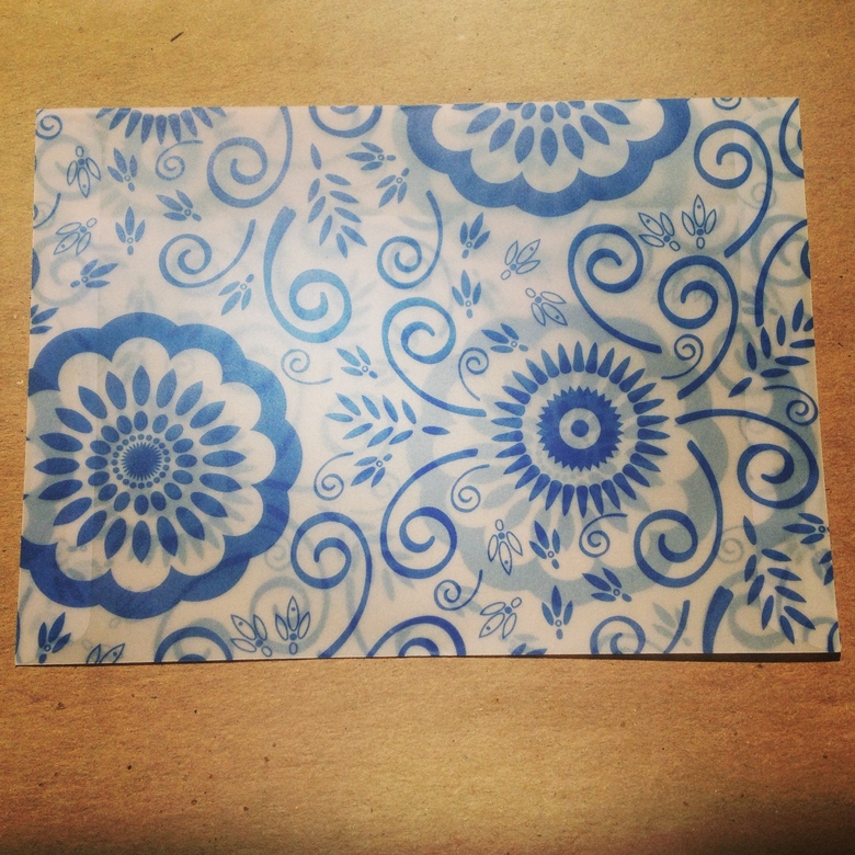 Синие цветы