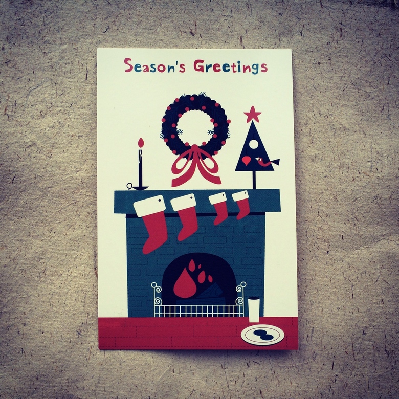 Рождественский камин