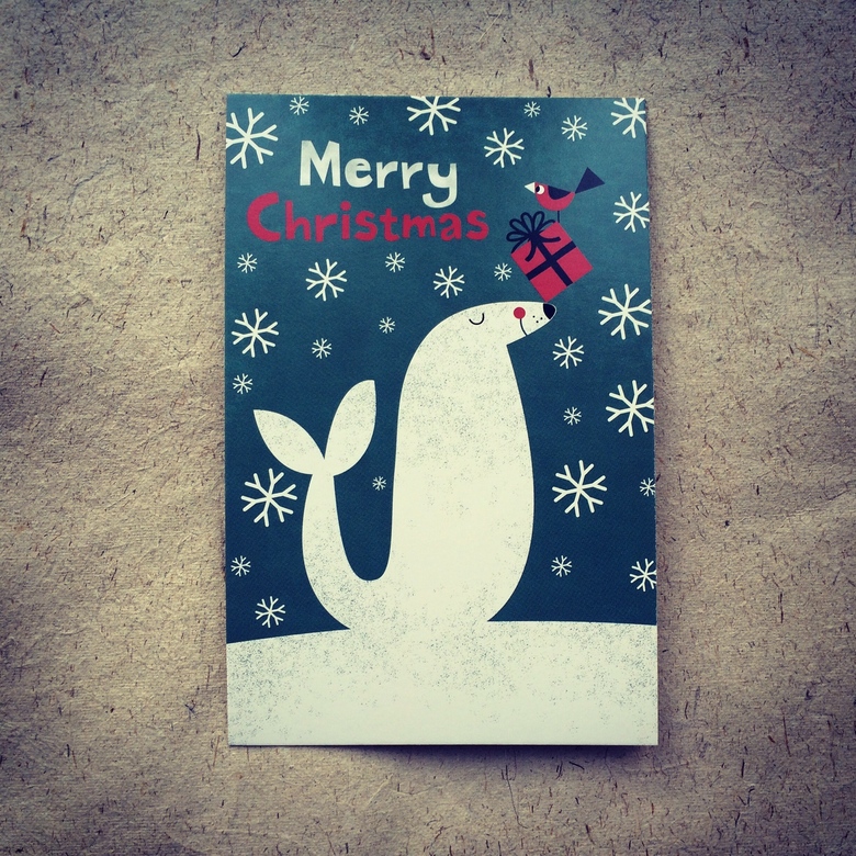 Счастливый тюлень