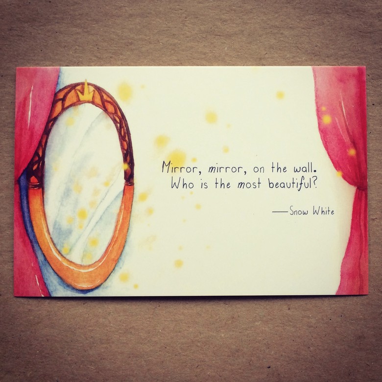 Белоснежка. Зеркальце