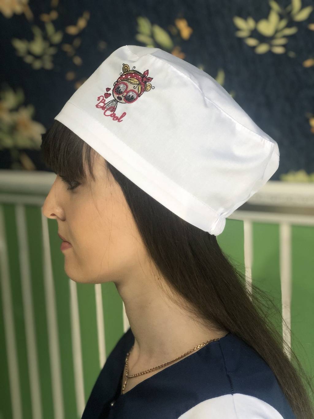Шапочка "Be Cool" на резинке