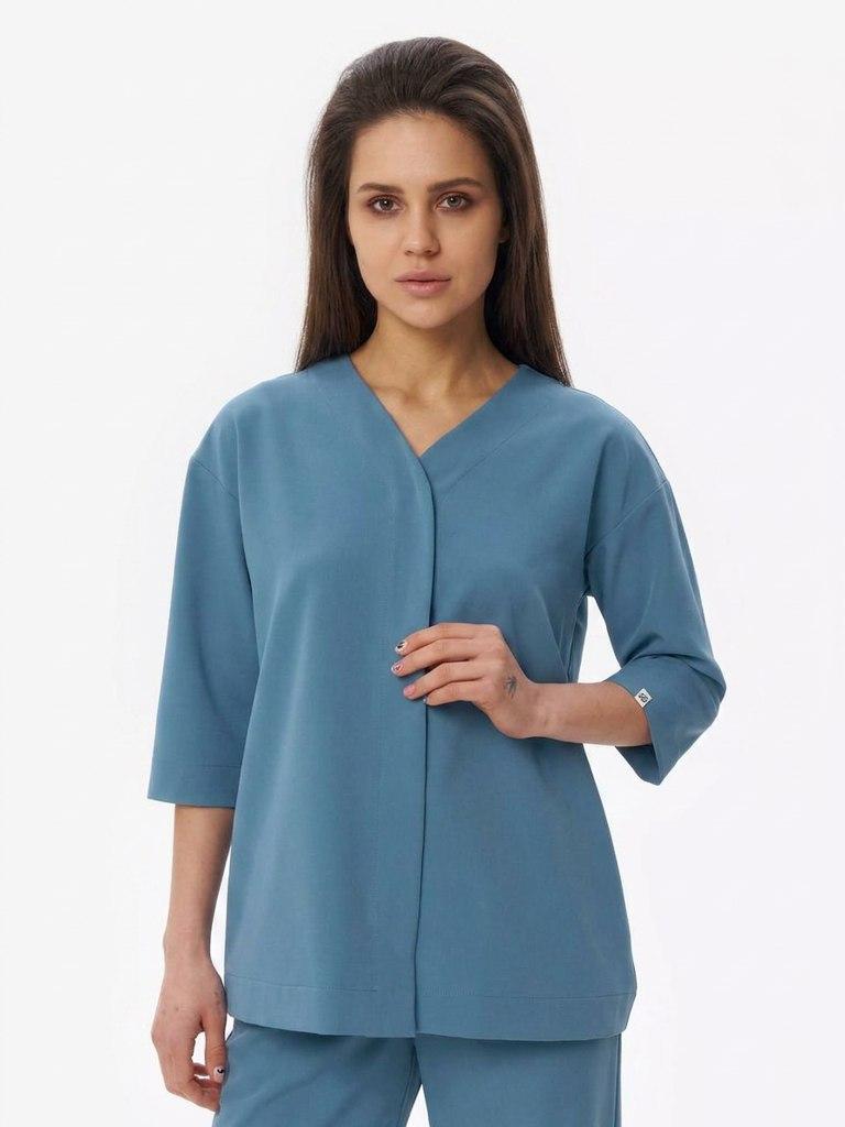 Костюм медицинский женский "Бьянка, вискоза, ниагара