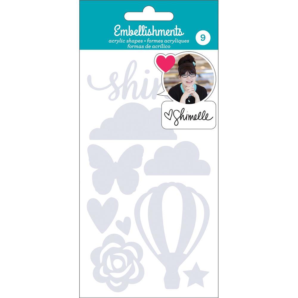 Акриловые наклейки Shimelle