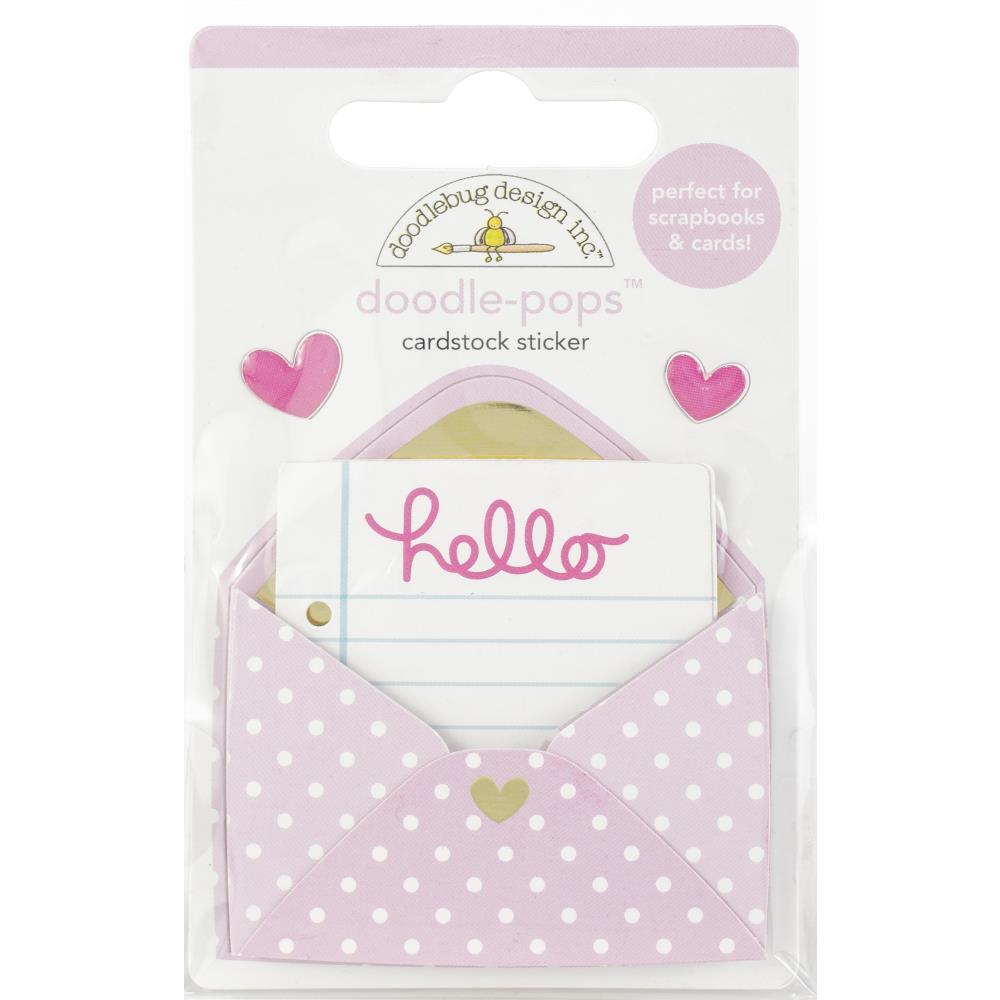 3D стикер Doodle-Pops Love Letter