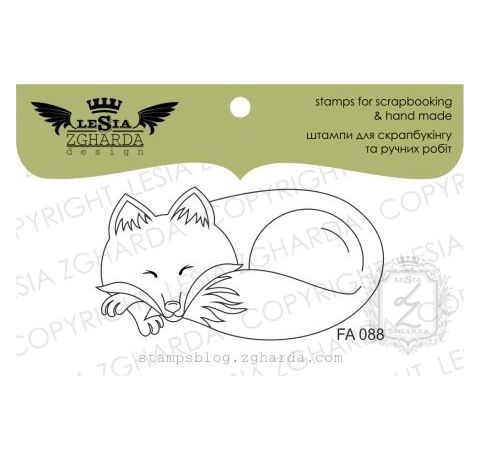 Штампы Lesia Zgharda - Лисичка