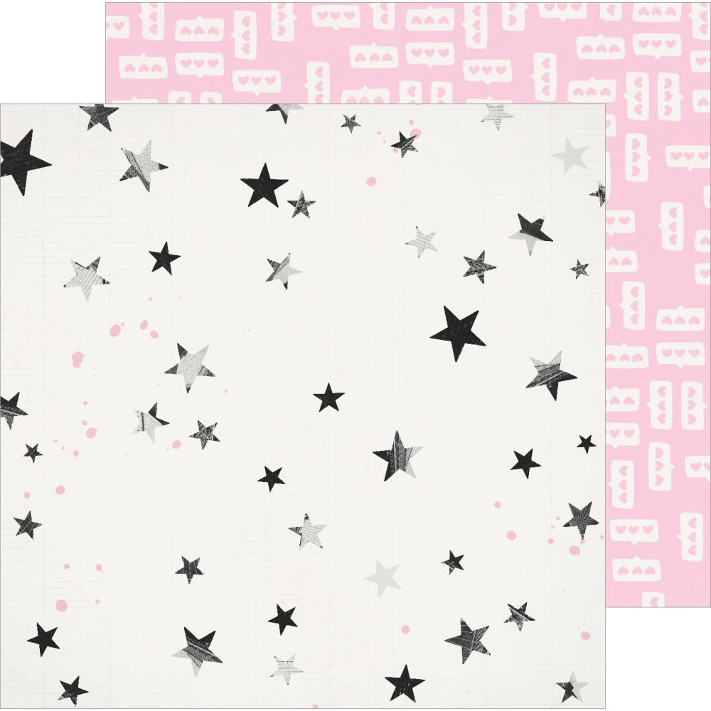 Двусторонняя бумага All Heart 12"X12 Crate Paper - Star Dust