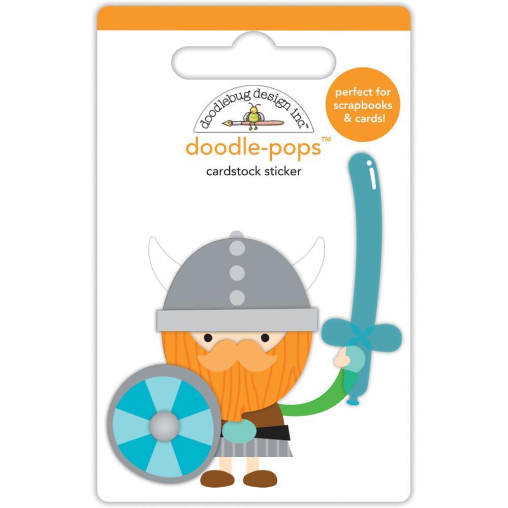 3D стикер Doodle-Pops Tails Wee Warrior