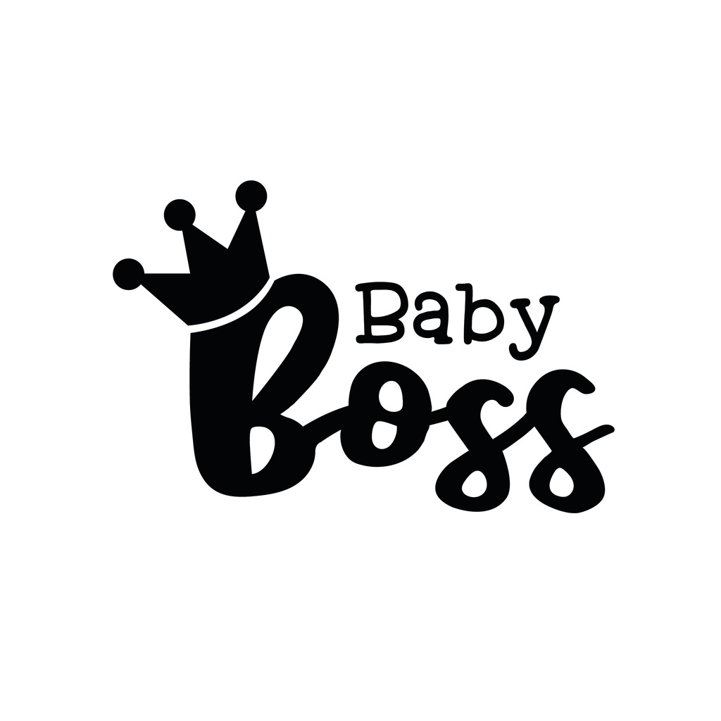 Надпись из термотрансферной пленки Baby Boss