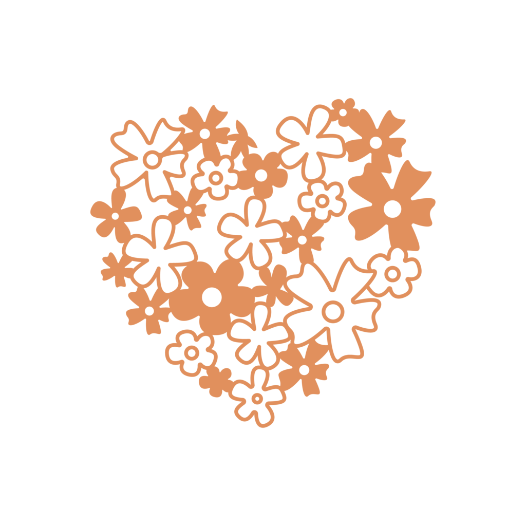 Рисунок из термотрансферной пленки - Сердце #1