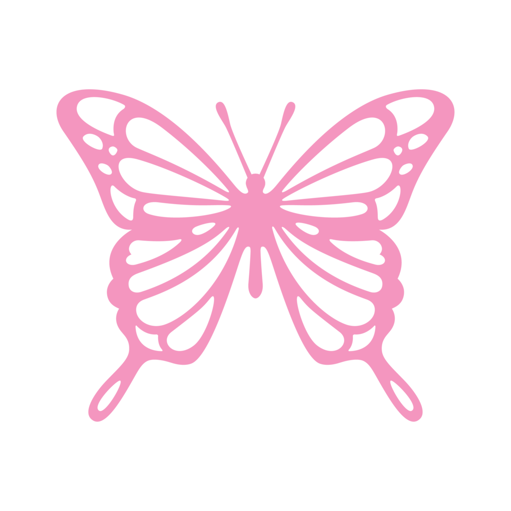 Рисунок из термотрансферной пленки - Бабочка #1