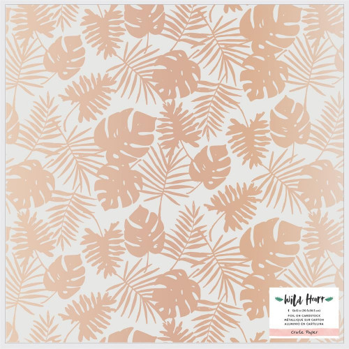 Двусторонний кардсток Wild Heart Crate Paper