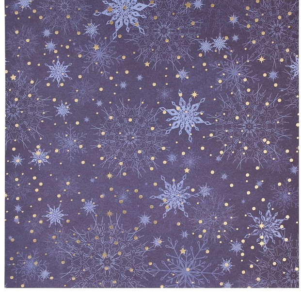 Бумага с фольгированием "Сияние ночи", ART UZOR, 30,5 х 30,5 см