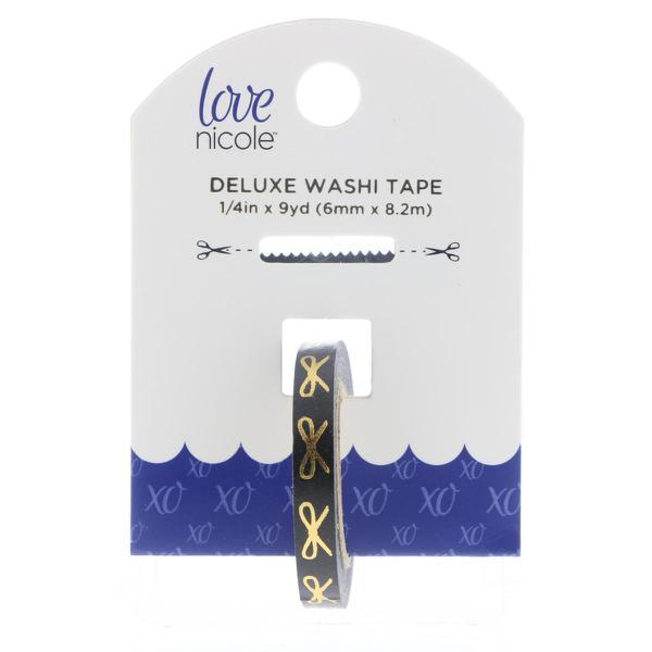 Клейкая лента 6 mm - Foil Gold Bow от Love Nicole
