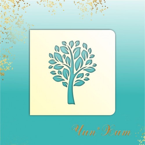 Заготовка для тиснения "Дерево 2"