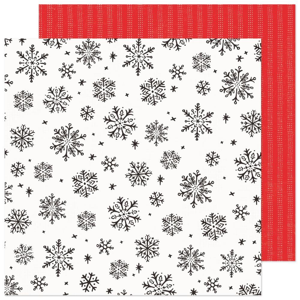 Двусторонняя бумага Hey, Santa 12"X12" by Crate Paper - Sweet December
