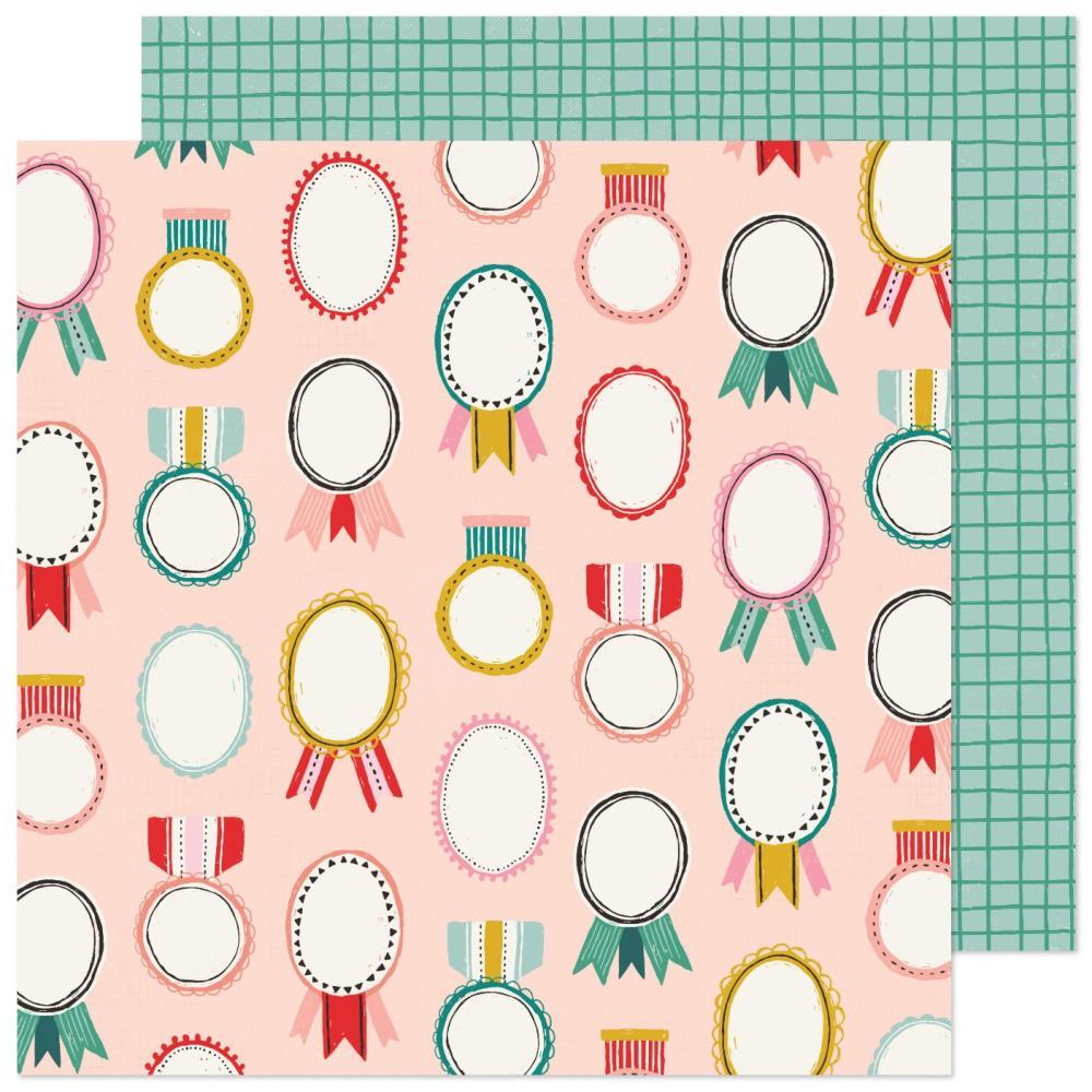 Двусторонняя бумага Hey, Santa 12"X12" by Crate Paper - Merry & Bright