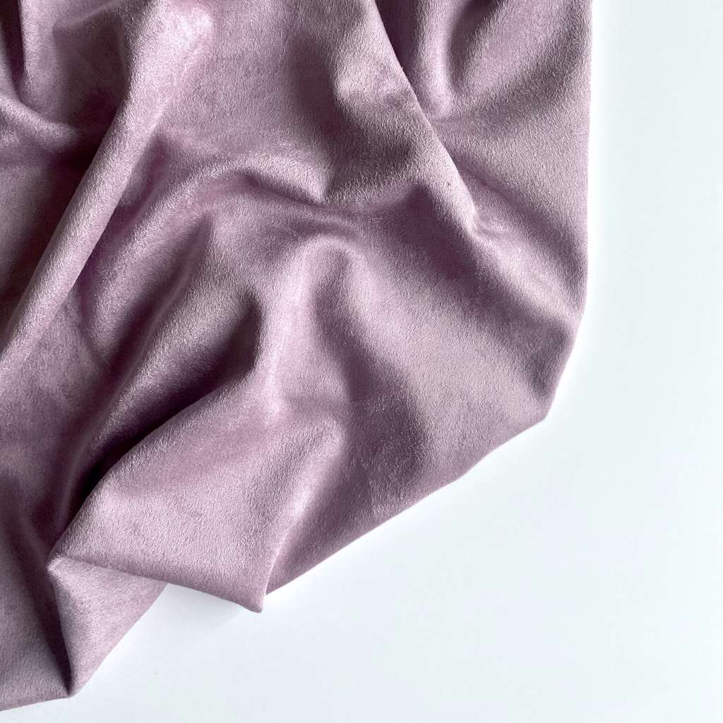 Замша двусторонняя - Лиловая
