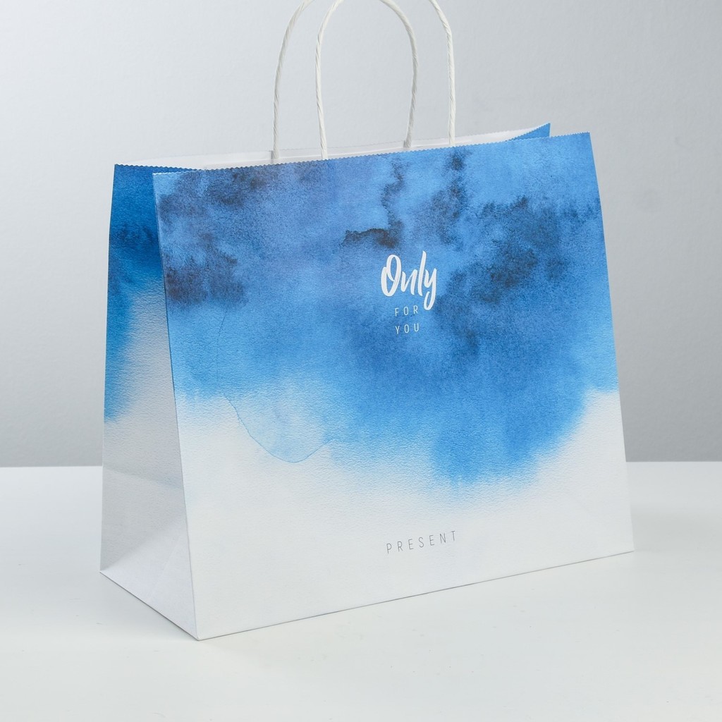 Пакет крафтовый "Only for you", 30 х 28 х 15 см