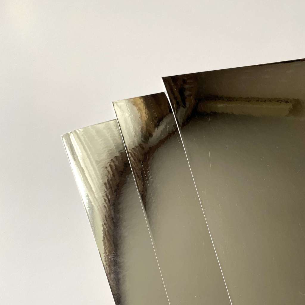 Винил "LG" - зеркальное серебро, 30 х 30 см, 50 мкм