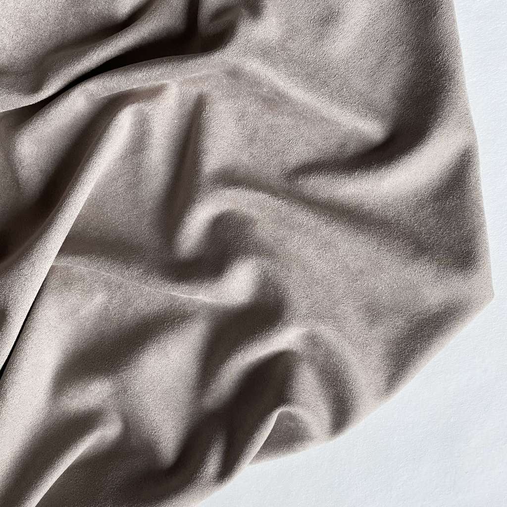 Замша двусторонняя - Темный перламутр