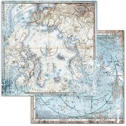 Двусторонняя бумага Stamperia Arctic,12"X12" - Arctic Antarctic
