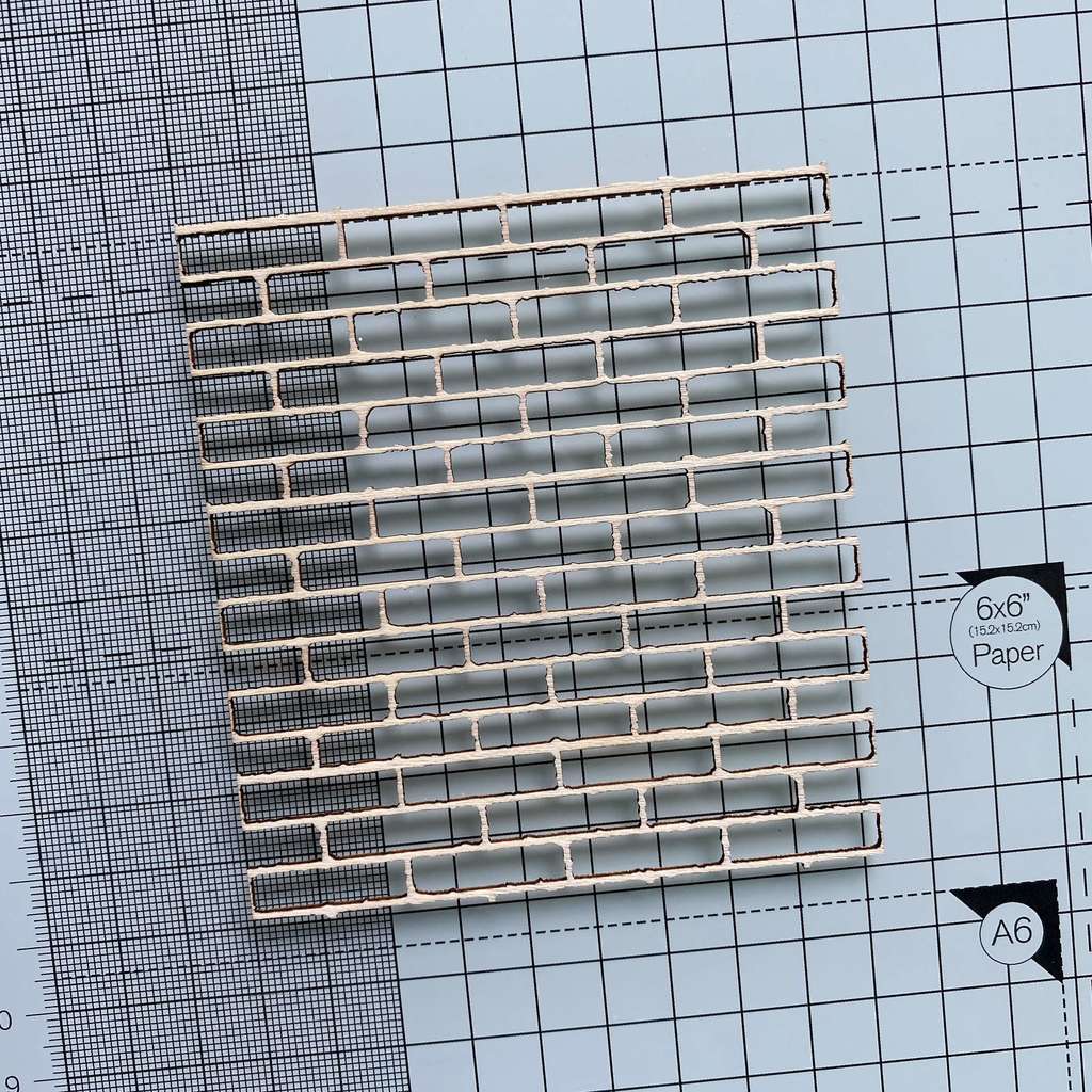 Чипборд "Кирпичная стена"