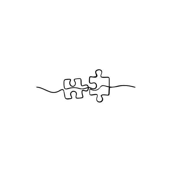 Рисунок из термотрансферной пленки - Puzzle