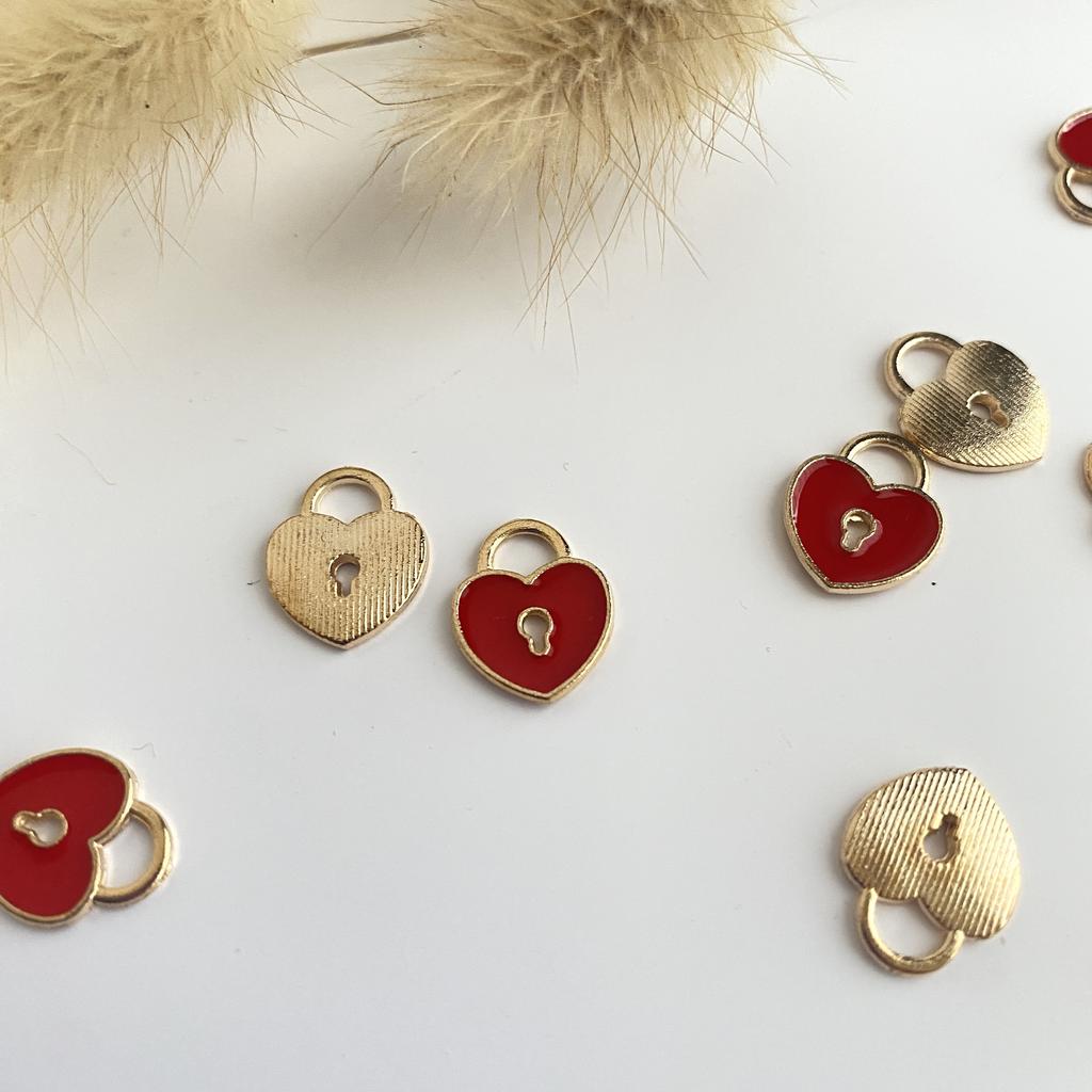 Подвеска "Сердце-ключ" - золото